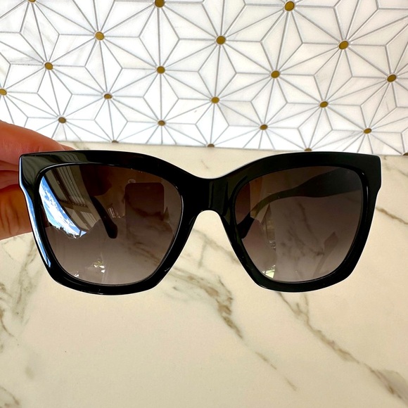 Balenciaga Women’s Rectangular Sunglasses, Style BA0098, NWOT - Picture 5 of 11